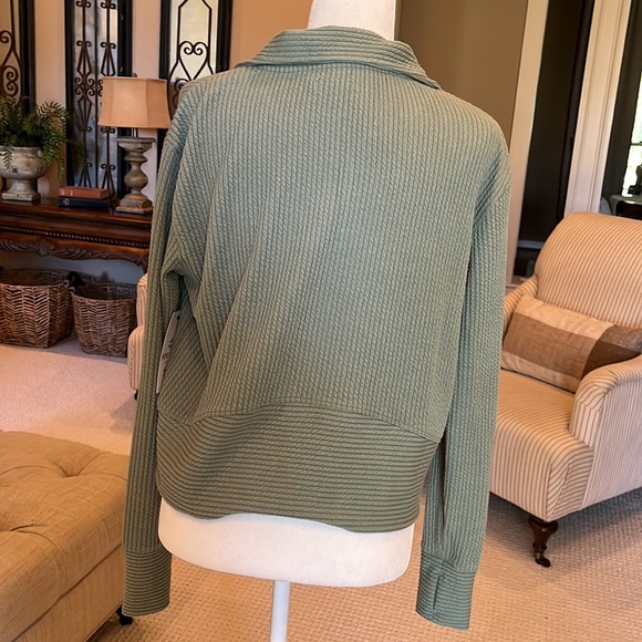 Nine West Active Green Zip Up Jacket - Picture 12 of 14